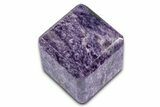 Polished Purple Charoite Cube - Siberia #335586-1